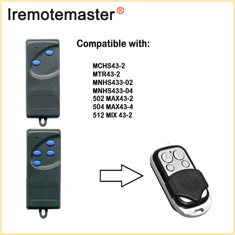 502 MAX43-2/504 MAX43-2 Gate Opener 433.92MHz အတွက်